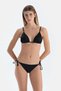 Siyah Düşük Bel Bikini Alt - 5