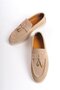 Mubiano Genuine Leather Collection Women's Suede Loafer & Babet Sahra -Mckry1410-Sh - 8