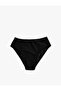 High Waist Bikini Bottom Textured - 6