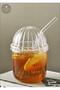 Dome-Shaped Oval Glass with Lid Heat Resistant Pinterest Striped Mica Cup Glass Pipette with Gift - 4
