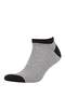 Men's 5-Piece Cotton Booties Socks C6766Axns - 2