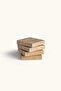 Travertine Coasters - Set of 4