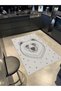 Mosso Stars and Bear Detailed Woven Base Modern Decorative Carpet Mosso167 - 6