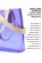 Purple Shk241 Hologram Printed Pvc Single Compartment Beach, Travel and Picnic Bag - 8