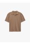 Cotton Regular Fit V Polo Neck Short Sleeve T-Shirt - 3