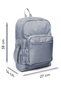 Kids Colorful Striped Four Compartment School Backpack 23781 - 5