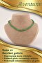 Certified Aventurine Green 6mm Necklace (WITHOUT KNOT)
