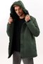Men's Khaki Fleece Fur Water and Windproof Hooded Winter Coat & Coat & Parka - 4