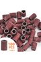 100 Pieces Nail Art Nail Milling Compatible Sandpaper Pedicure Manicure Rasp Tip Nail Polish Remover Sandpaper - 2