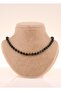 Certified Blood Stone 6 Mm Knotted Necklace - 2