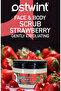 Clay Face - Body Peeling Scrub, Cleansing Smoothing Circulation Accelerator, Strawberry 480ml - 2