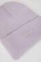 Women's Woven Labeled Knitwear Beret R7496Az24Wn - 2