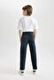 Boy's Straight Fit Straight Leg Jeans with Pockets C7236A824Wn - 5