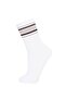 Women's 3-Piece Cotton Long Socks C6464Axns - 3