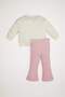 Baby Girl 2-Piece Set Barbie Sweatshirt Elastic Waist Spanish Leg Leggings D8293A524Au - 5