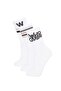 Women's 3-Piece Cotton Long Socks C6464Axns