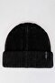Men's Ribbed Knitted Beanie C7134Ax24Wn - 2