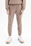 Boys' Woven Label Waistband Elastic Cuffed Pocketed School Jogger Sweatpants D1648A824Au - 5