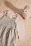 2Pcs Sets Half Turtleneck Long Sleeve T-Shirt Salopet Dress Baby Girl C9752A524Au - 6
