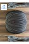 (Grey) Plastic Glass Balcony Spare Parts Rope 10 Meters 4.5 mm Guarantee-Free Right Door Rope Tr with a Damp Cloth S