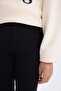 2-Piece Set for Girls - Crew Neck Printed Sweatshirt and Long Plain Leggings A6808A824Au - 6