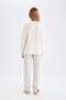 Girls' Pajama Set Printed Long Sleeve Top Elastic Waist Long Bottom (24 Au) - 6
