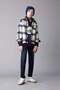 Boy Oversize Wide Fit Polo Neck Flannel Checked Shirt C9076A824Wn - 2