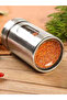 Glass+Steel Salt Shaker Pepper Shaker Pepper Shaker Set of 5 with 3 Different Holes 721945 - 4