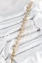 Brass Zircon Stone Clover Baguette Model Gold Color Vip Series Women's Bracelet - Ebj250726W36778 - 2