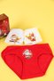 03-10 Years Old Girl's Multicolored New Year's Boxed Triple Underwear - 3