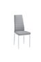 Yattin 1+6 Glass Dining Set - White / Light Grey - 3