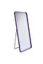 Oakleaf Floor Mirror with RGB LED Lights & Bluetooth Speaker - Black, 75x4.8x180cm - 2-Year Warranty - 3