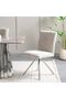Derin 1+8 Seater Dining Set with Swivel Chair - Grey/Beige - 5