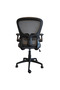 Alorica Mid Back Office Chair - Grey/Black L61xW62xH95cm - 5