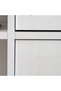 Bush 4 Door Storage Cabinet - White Engineered Wood, Stylish Dining Room Furniture, 80x28x175cm - 4