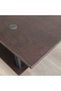 Torkay Coffee Table - Wenge Finish, Stylish Wood & PVC Design, 90x48x40.5cm, 2-Year Warranty - 3