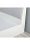 Palomeze 150 X 200 Queen Bed W/With Hydraulic& Headboard Storage-White/Black L220.5xW159.2xH110.5cm - 7