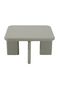 Morisson Square Coffee Table - Grey Solid Wood, Stylish Living Room Furniture, 2-Year Warranty - 3