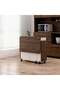 Algeria 1+4 Folding Table Dining Set - White Ash/Brown Walnut - 3
