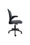 Alorica Mid Back Office Chair - Grey/Black L61xW62xH95cm - 3