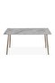 Neto 1+6 Ceramic Dining set- Grey - 2