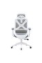 Norway High-Back Office Chair - Grey/White L69xW68xH120-130cm - 3