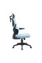 Modway High Back Office Chair - Blue/Black L73xW62.5xH118-128cm - 4