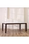 Brody 8-Seater Rectangular Marble Dining Table - White/Dark Walnut - Solid Wood - 2-Year Warranty - 7