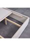 Frazer 180x200 Upholstered King Bed - White/Natural Oak L217xW205xH125cm - 8