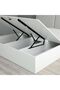 Palomeze 150 X 200 Queen Bed W/With Hydraulic& Headboard Storage-White/Black L220.5xW159.2xH110.5cm - 4