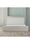Zirco 180x200 King Bed with Storage - White Oak L209xW189xH102cm - 2
