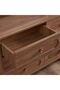 Ren Dresser with Mirror - Natural Walnut, 120x45x80cm, 2-Year Warranty - Stylish Bedroom Storage - 6