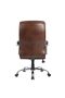 Harland High Back Office Chair - Dark Brown L74.5xW63.5xH112-119.5cm - 5