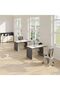 Skive Office Desk with Drawer & Storage - Grey L140xW70xH76cm - 4